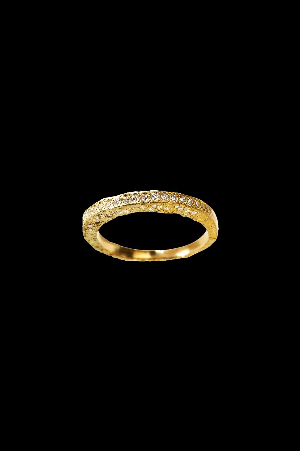 elhanati Paloma Moon and Stars Ring [0.30] – ELHANATI