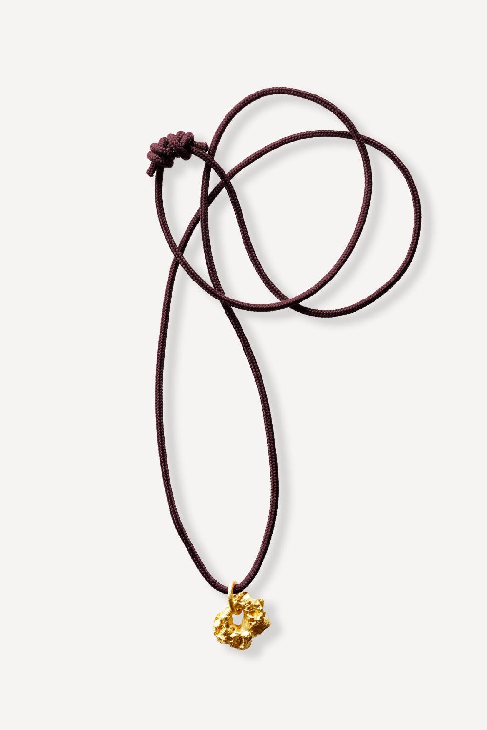 elhanati Rock Necklace Brown – ELHANATI