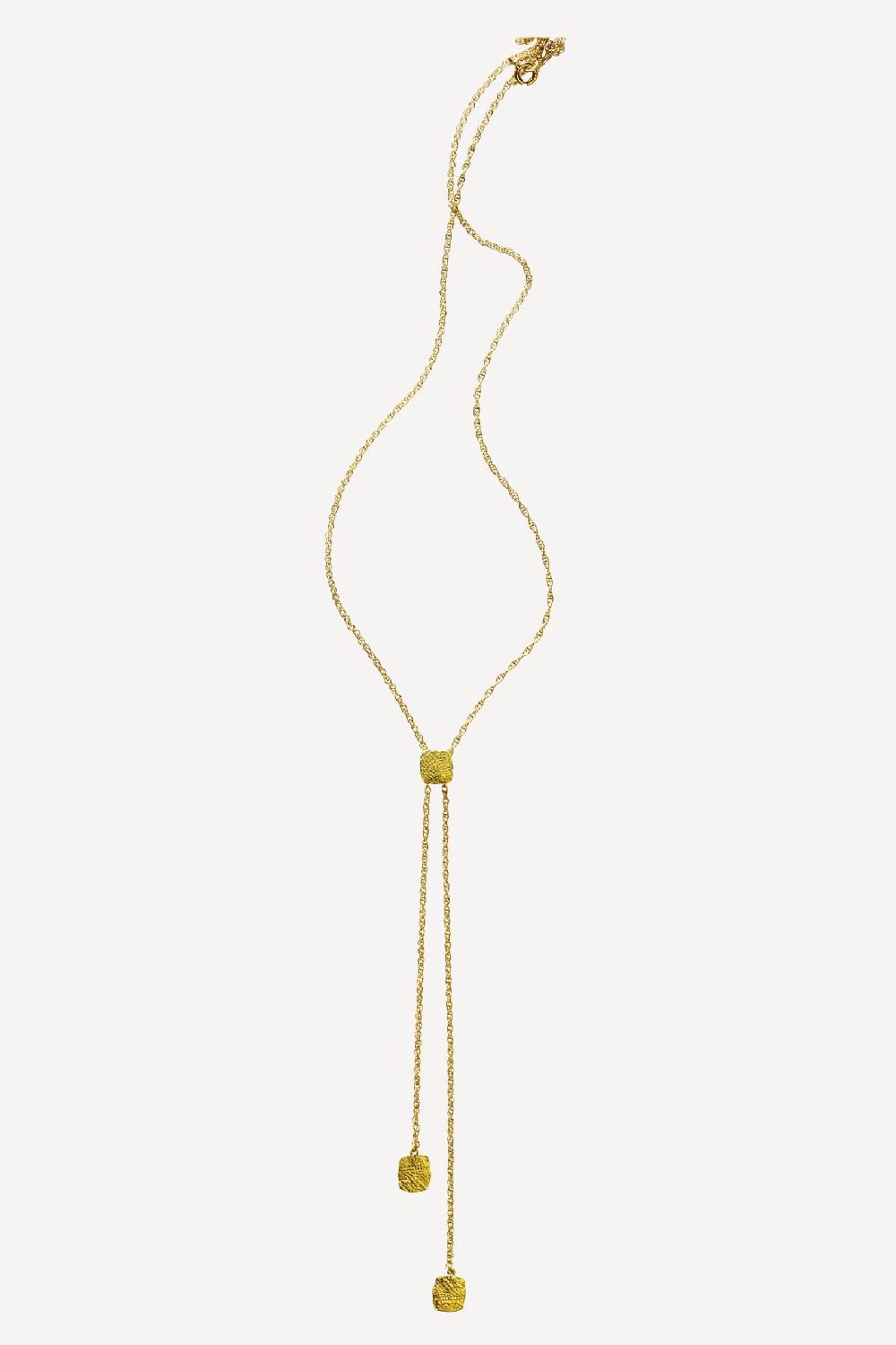 elhanati Roxy Double Drop Necklace – ELHANATI