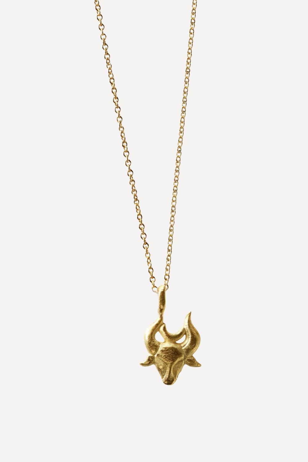 elhanati Star Sign Mini Taurus Necklace – ELHANATI