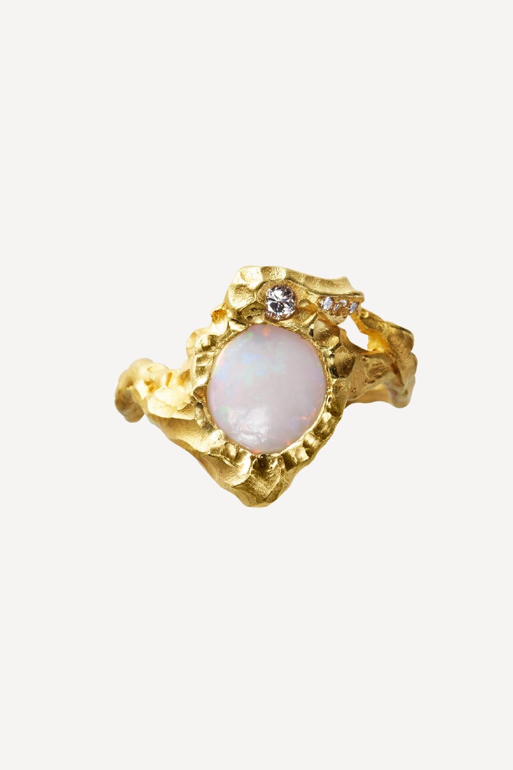 elhanati The Sun Ring Big Opal – ELHANATI