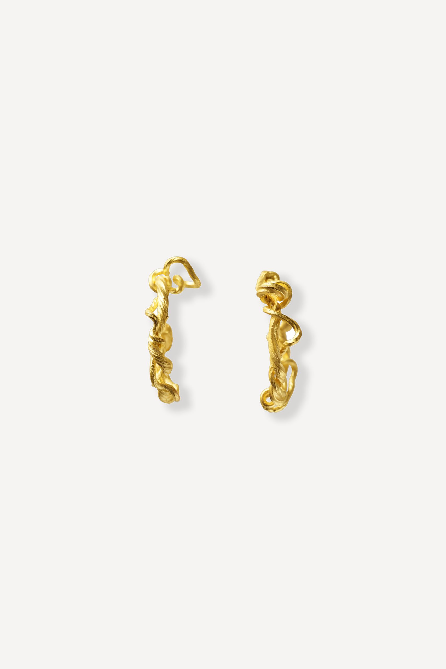 elhanati Twisted Hoop Earring Man – ELHANATI