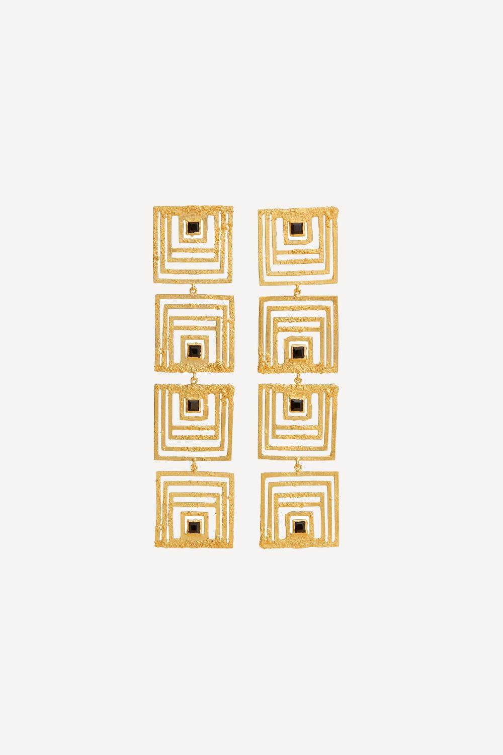 elhanati ELHANATI X KHAITE Long Drop Earrings – ELHANATI