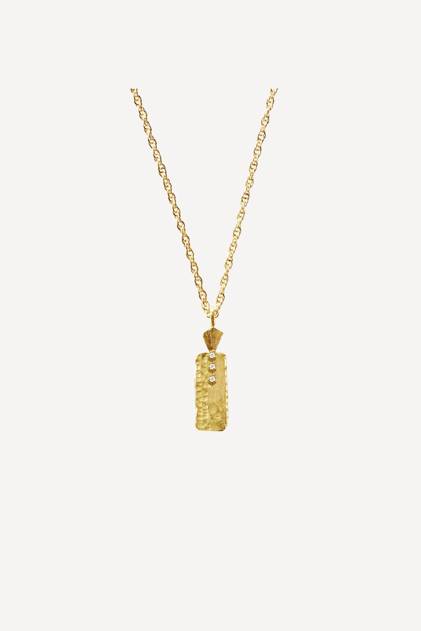 elhanati Paloma Flacon Diamond Small [0.015] Necklace – ELHANATI