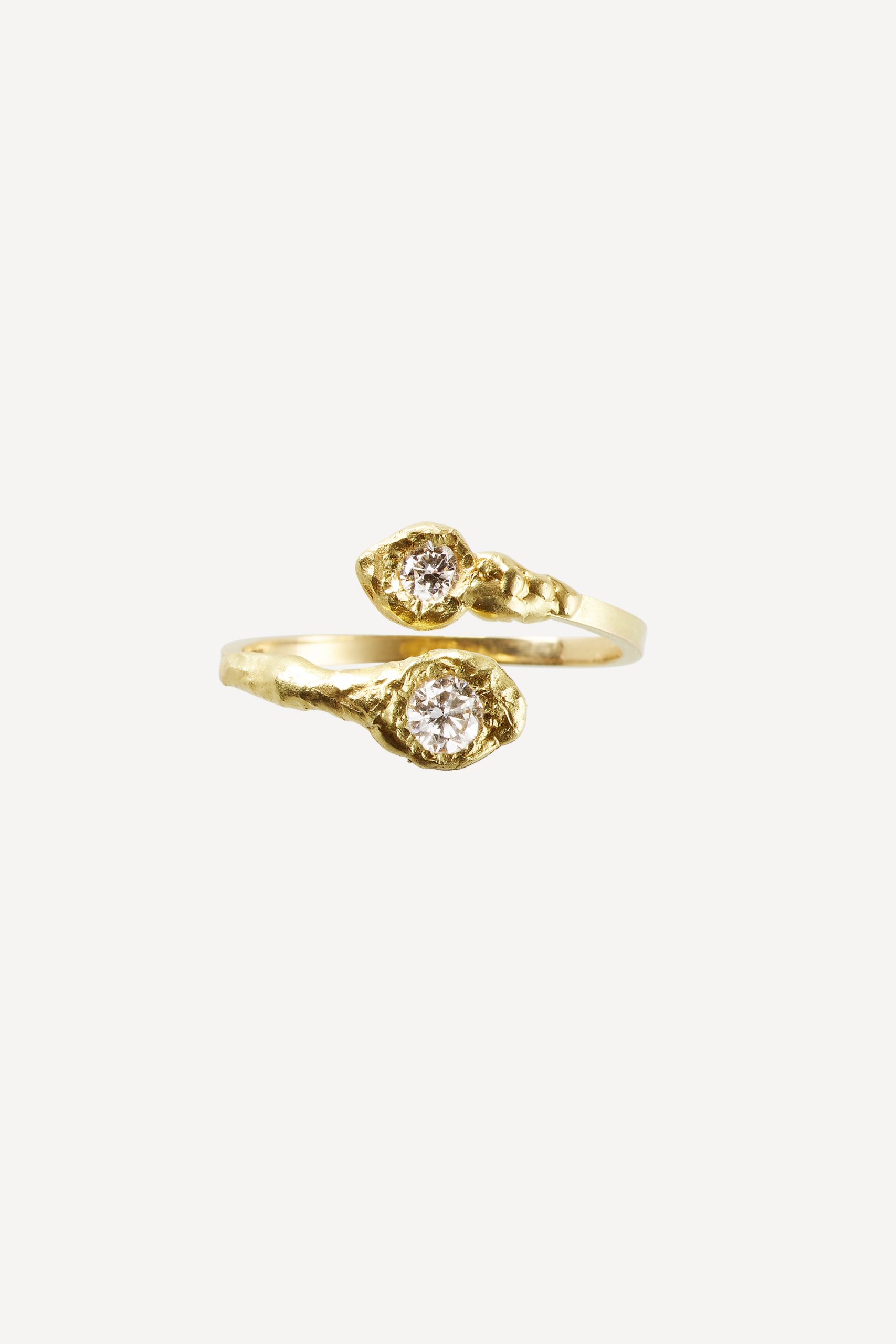 elhanati Solitaire Diamond Iman Duo [0.30CT] Ring – ELHANATI