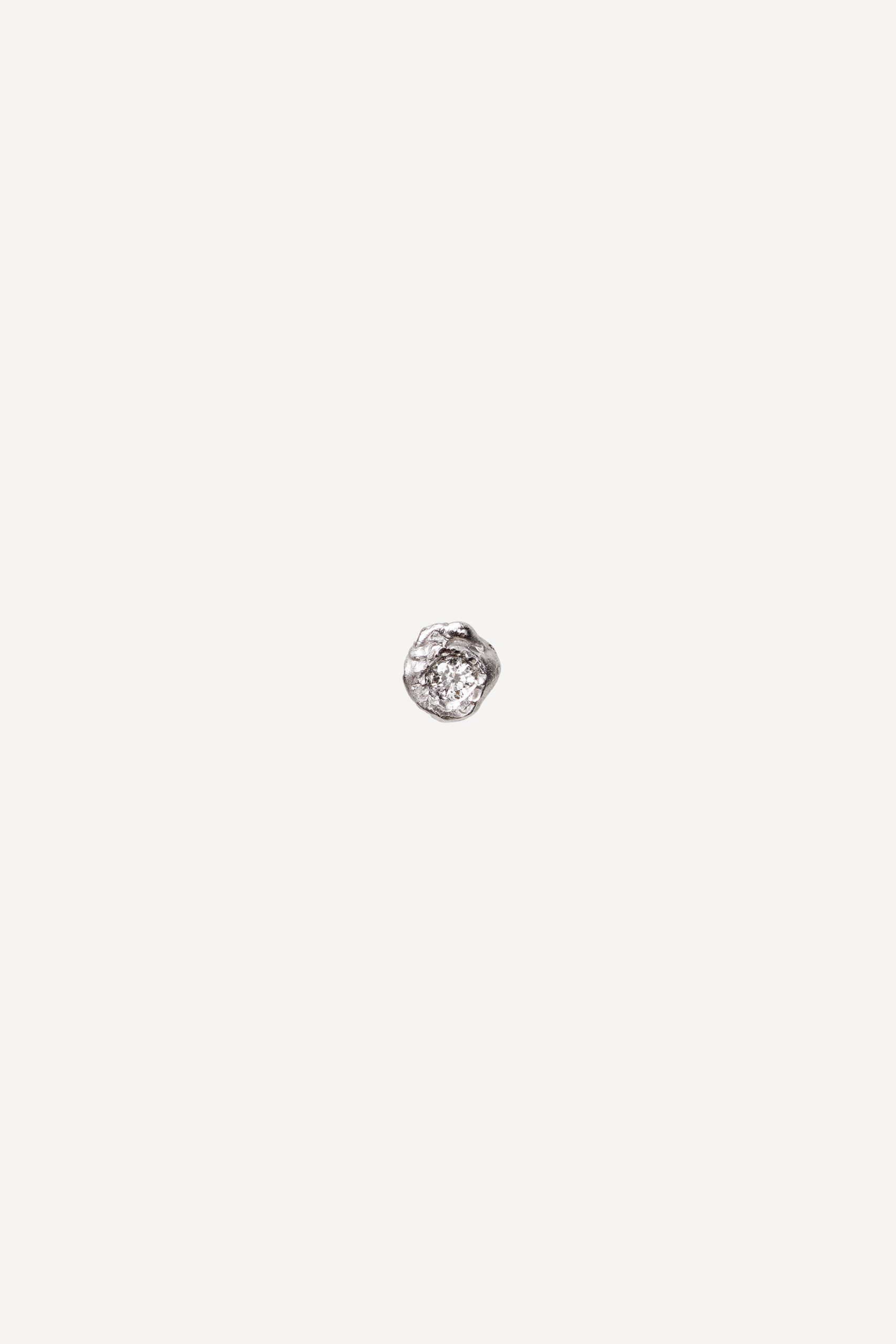 elhanati Solitaire White Gold [0.05CT] Earring – ELHANATI