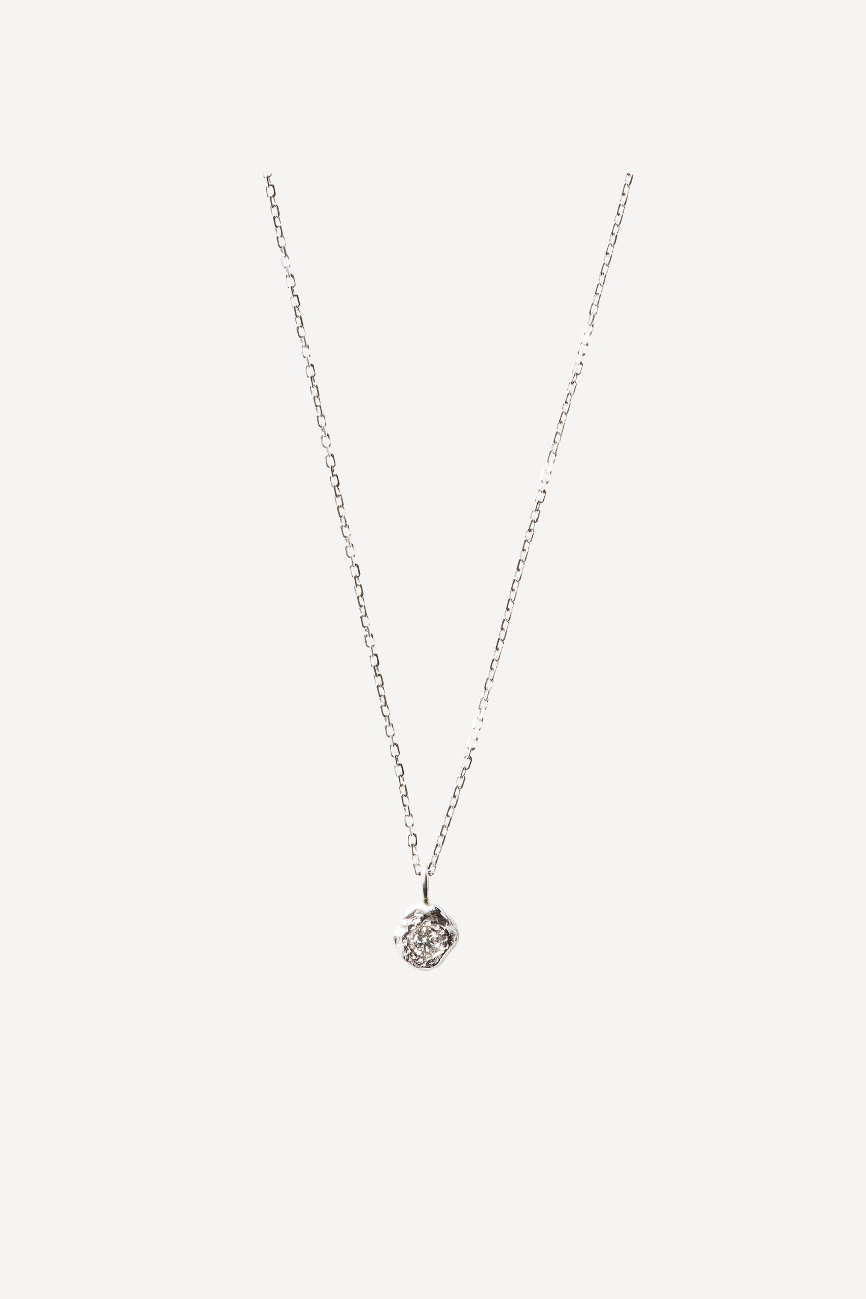 elhanati Solitaire White Gold [0.05CT] Necklace – ELHANATI