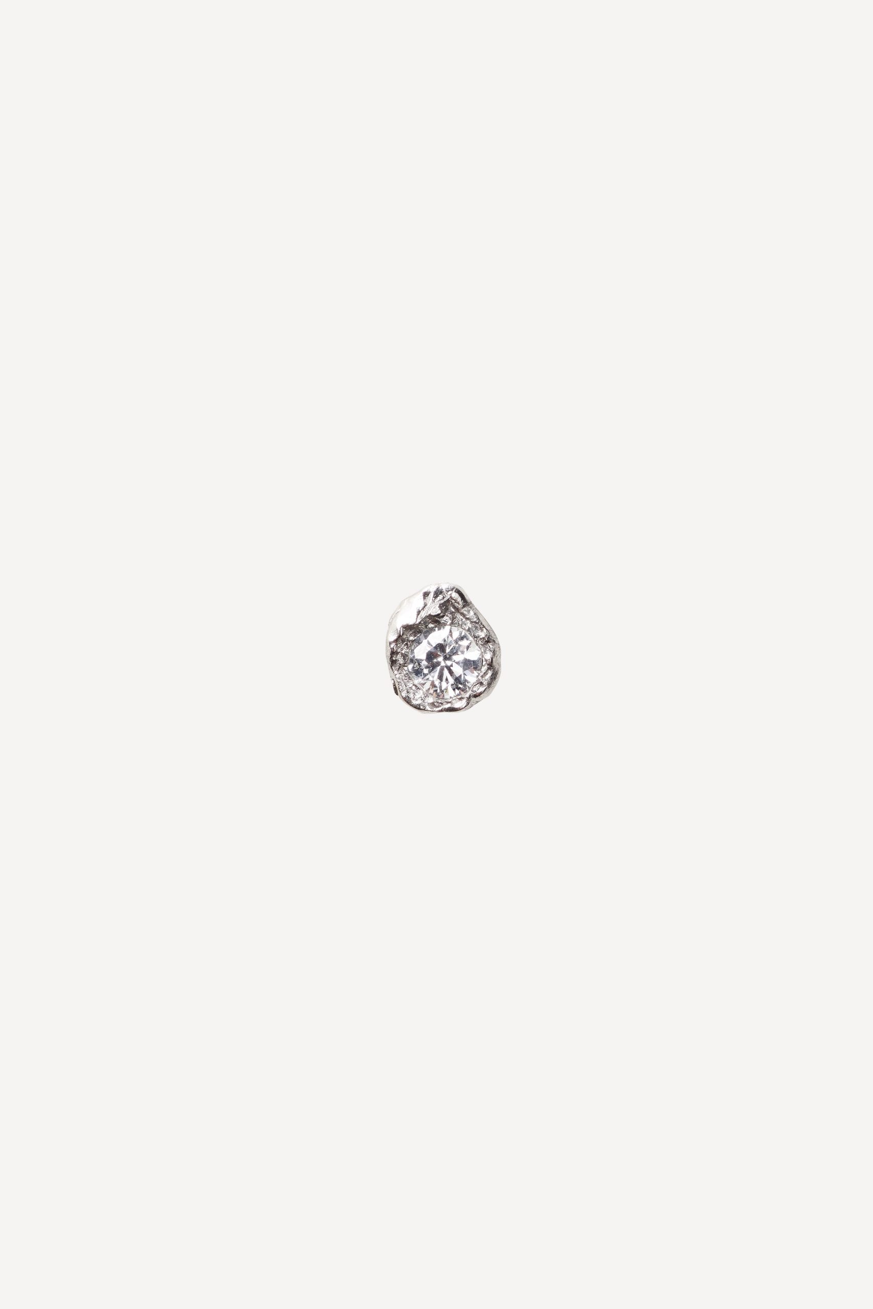 elhanati Solitaire White Gold [0.20CT] Earring – ELHANATI