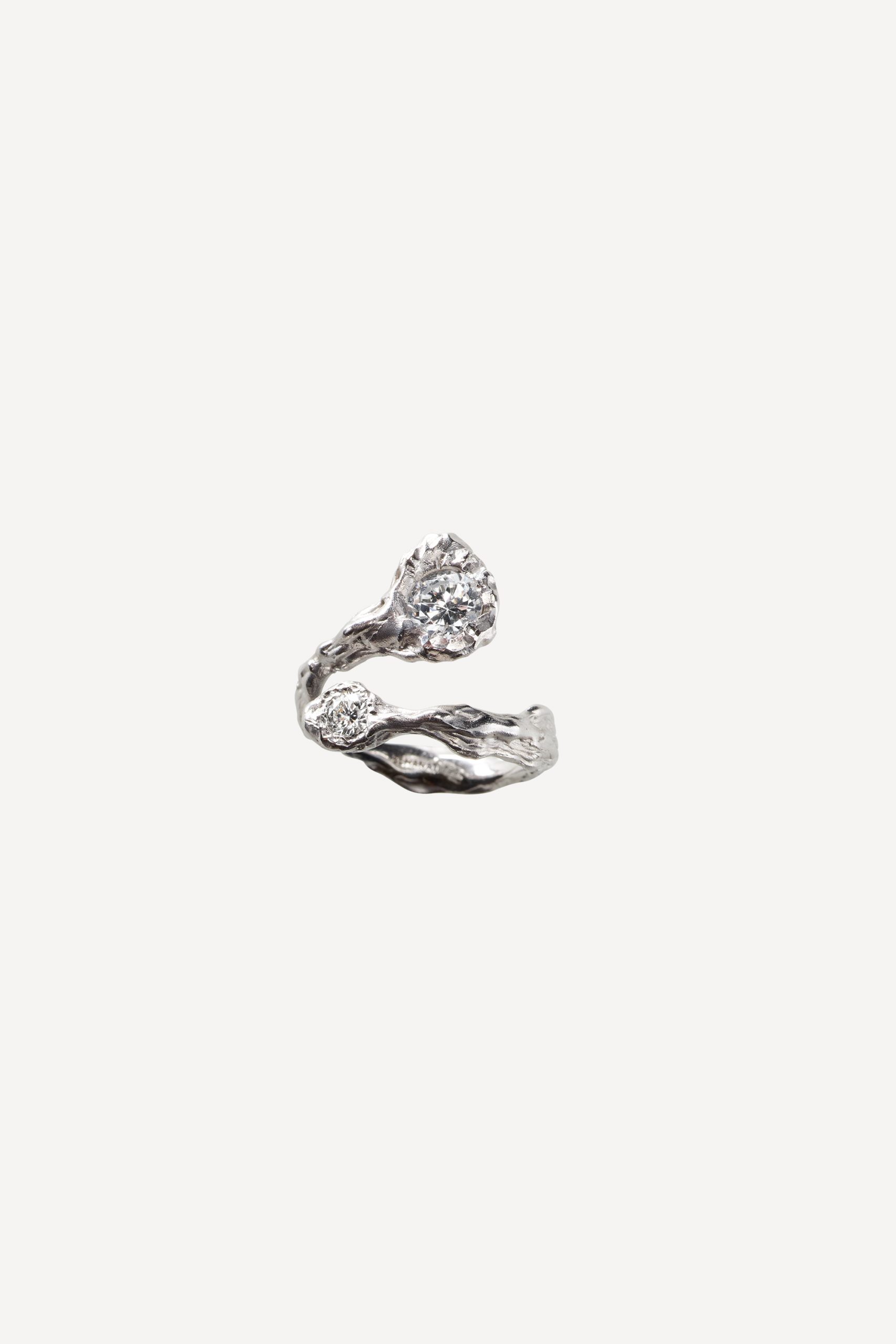 elhanati Solitaire White Gold Star[1.20CT] Ring – ELHANATI