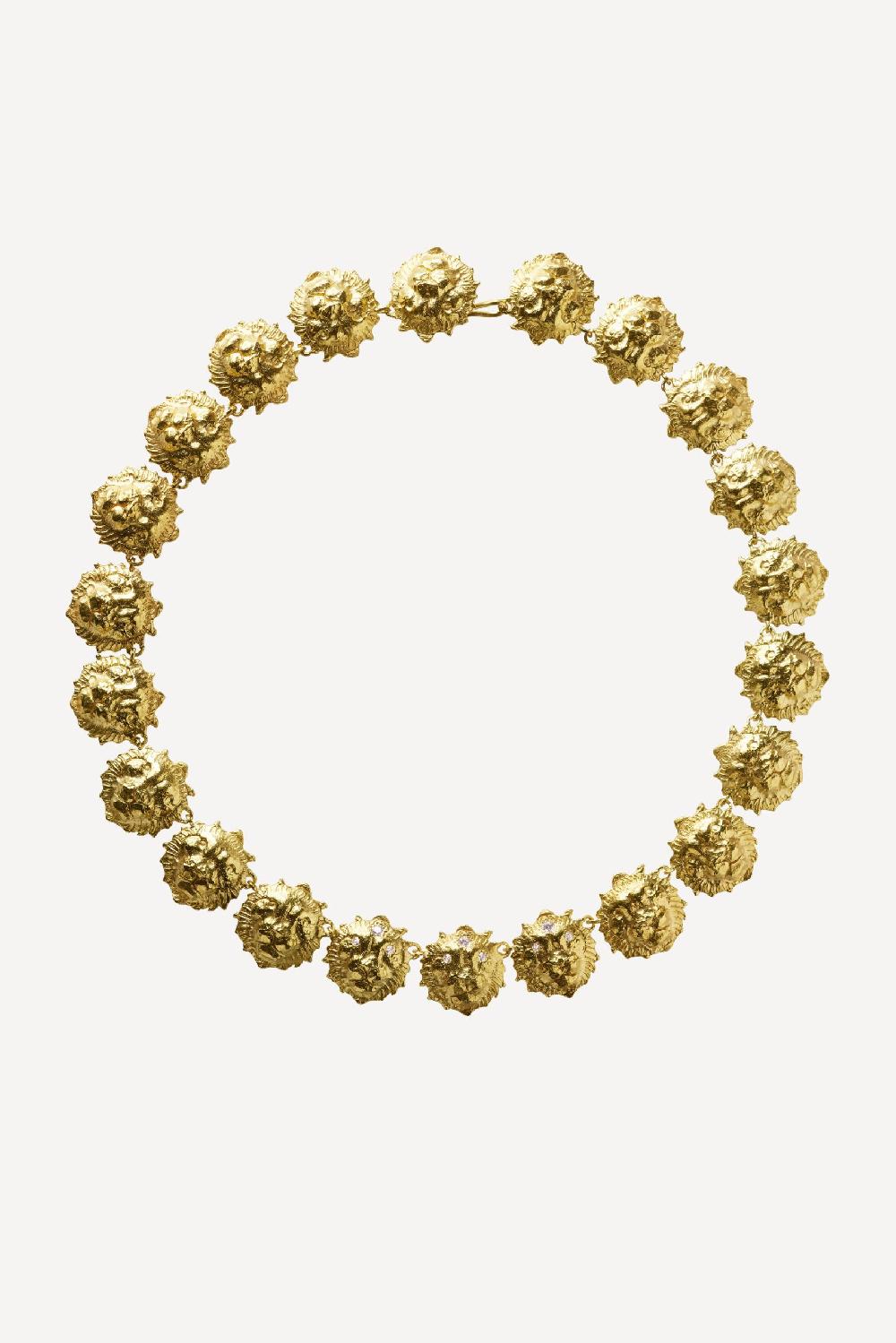 elhanati Star Sign Poetry Leo Choker Gold-plated – ELHANATI