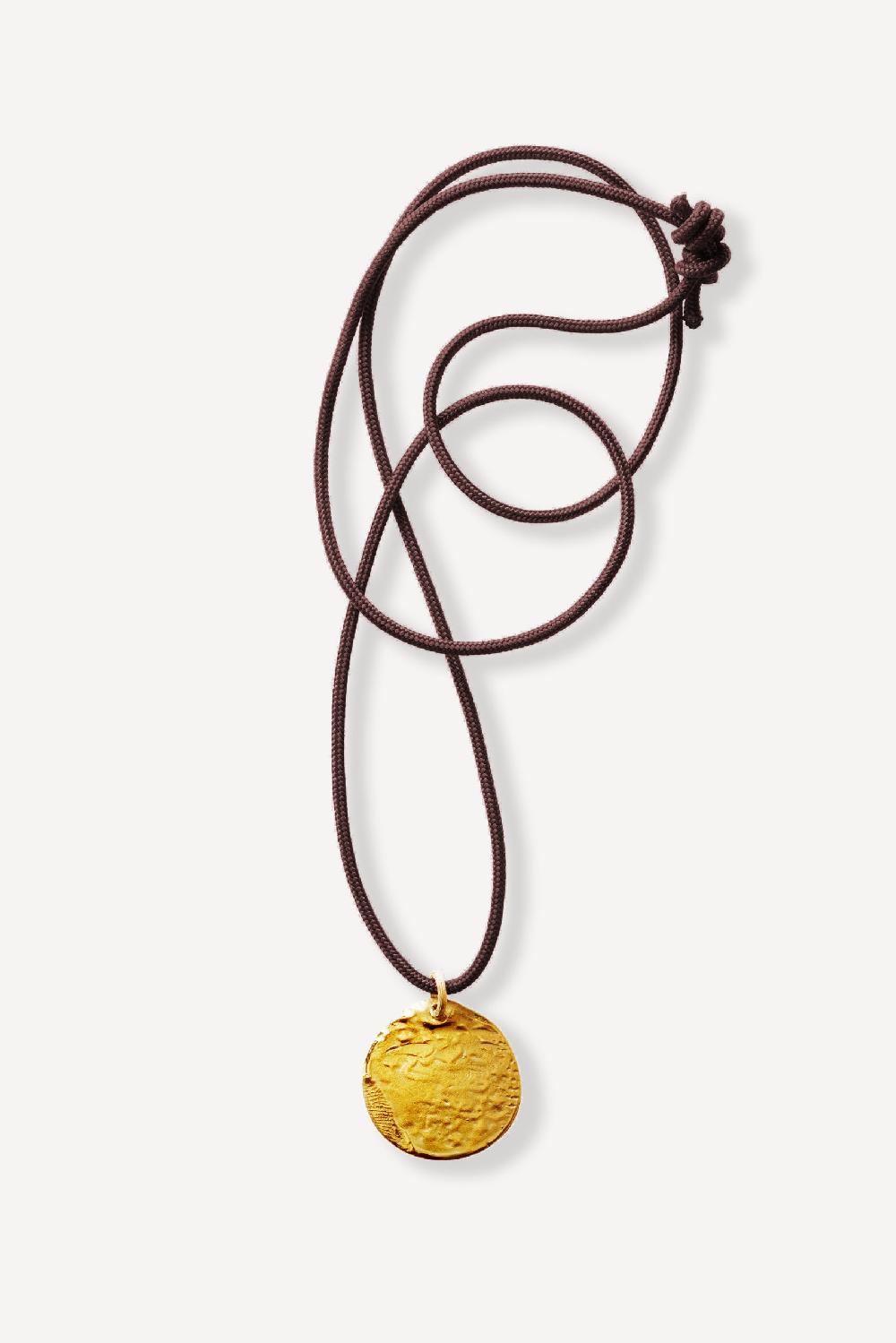 elhanati String Necklace Brown Gold Medium – ELHANATI