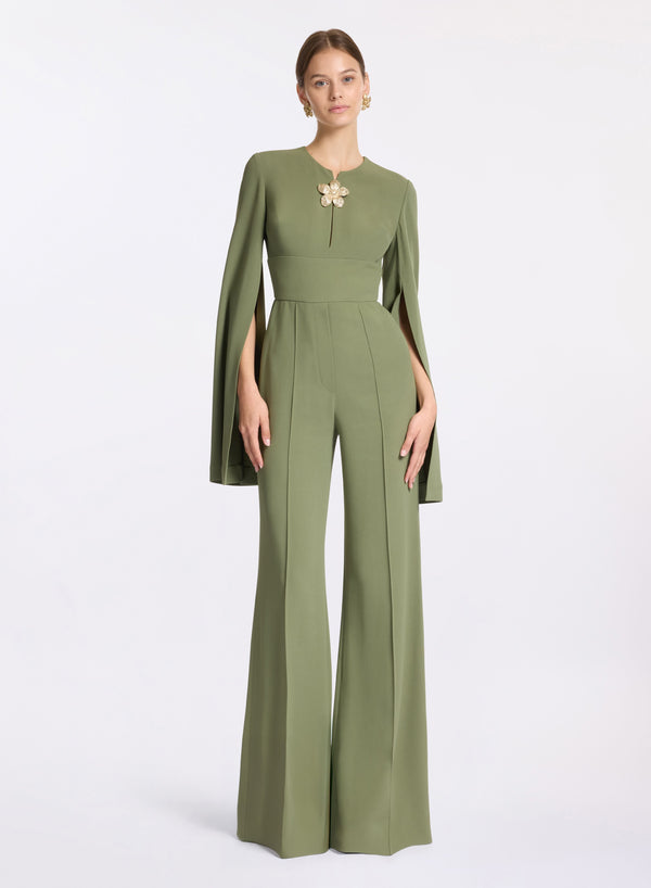 elie saab Cady jumpsuit Savannah Green