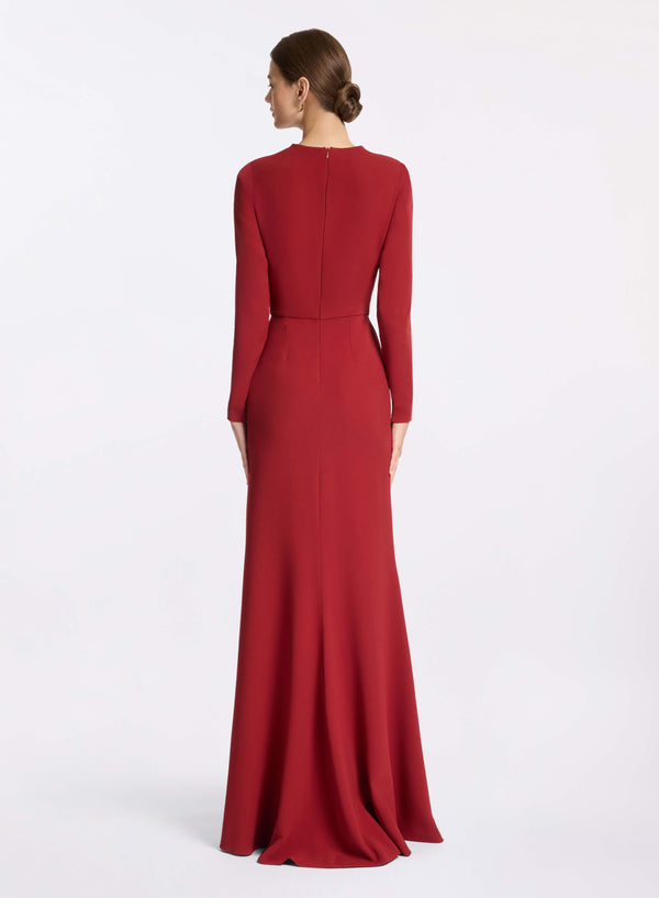 Elie Saab Cady Long Dress Fireball Lily