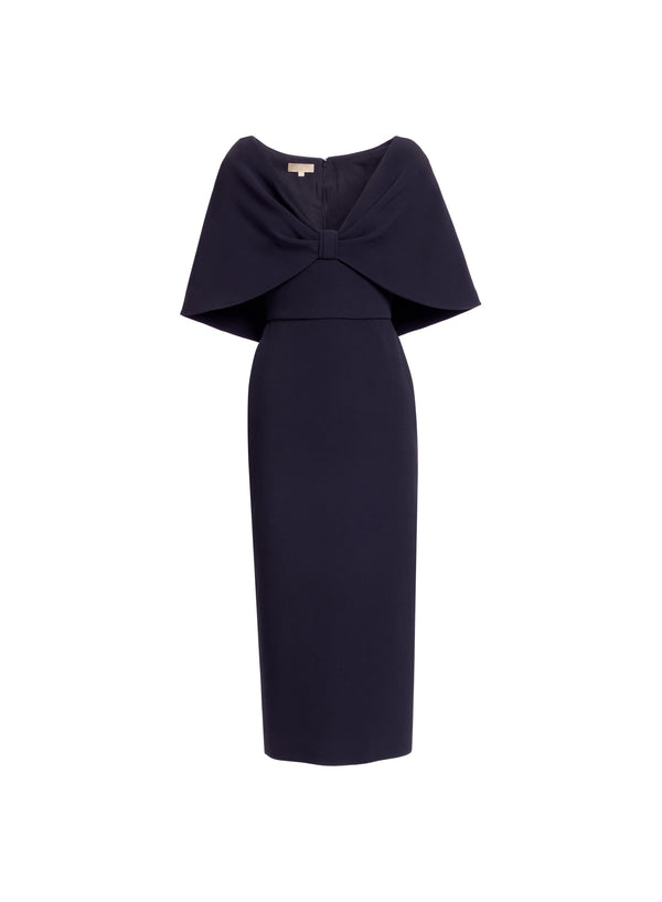 Elie Saab Cady Midi Dress Black