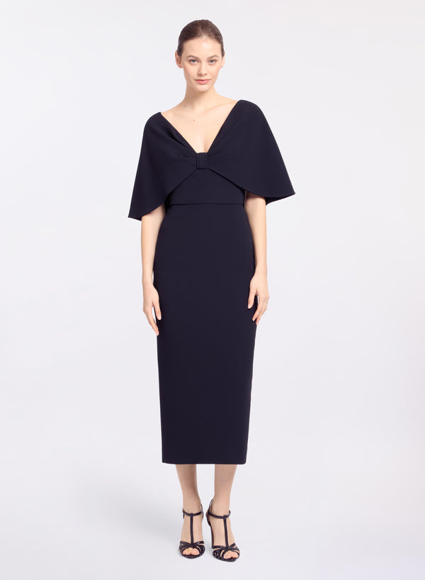 elie saab Cady midi dress Black