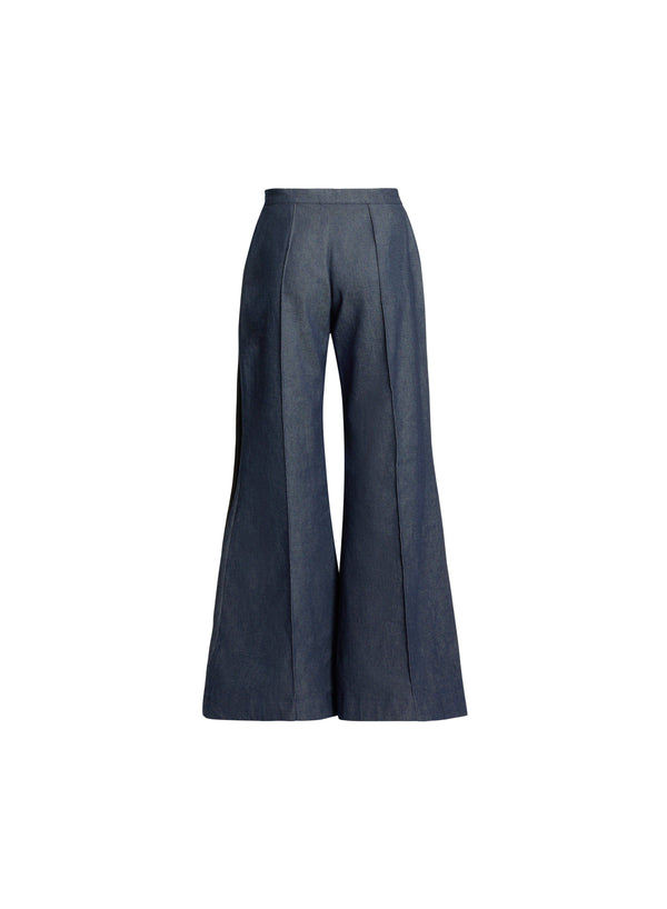Elie Saab Denim Pants Empire Blue
