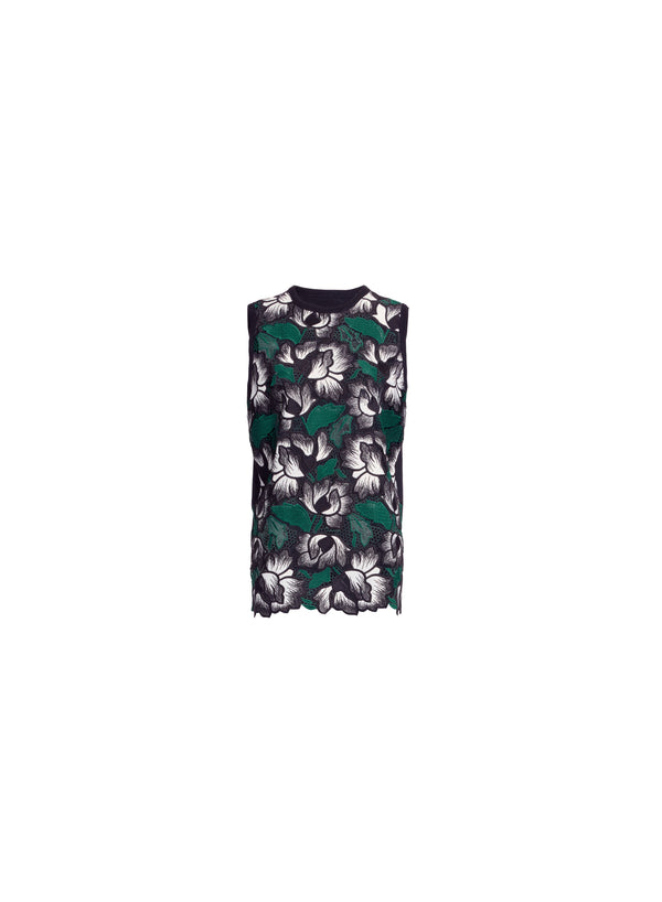 Elie Saab Macramé I-shirt Multicolor