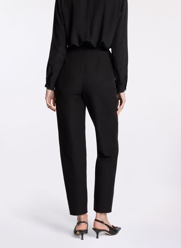 Elie Saab Tapered Leg Trousers Black