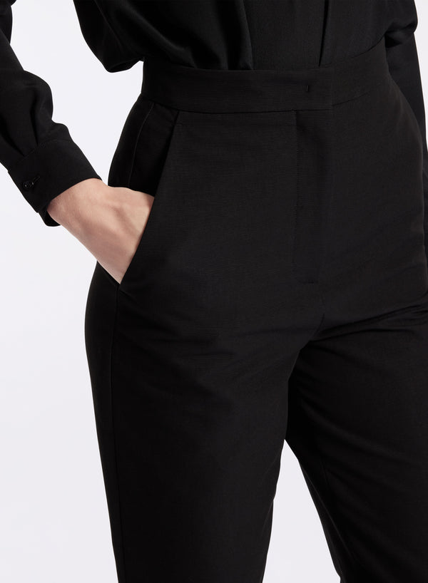 Elie Saab Tapered Leg Trousers Black
