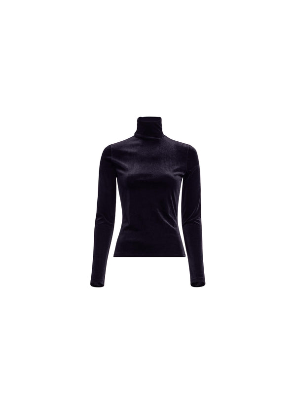 Elie Saab Velvet Top Black