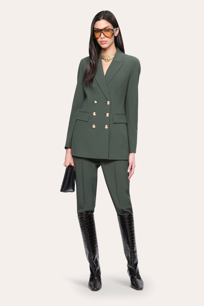 Elie Tahari Amara Blazer DARK WILLOW