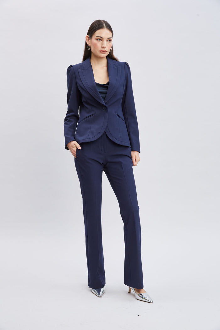 Elie Tahari Contour Blazer INDIGO
