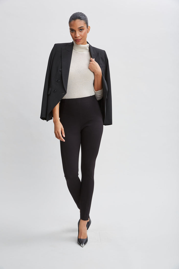 Elie Tahari Contour Seam Leggings BLACK