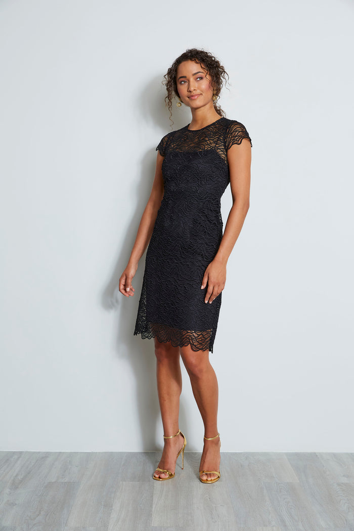 Elie Tahari Elissa Dress Black