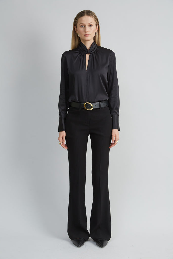 Elie Tahari Fit & Flare Pant BLACK