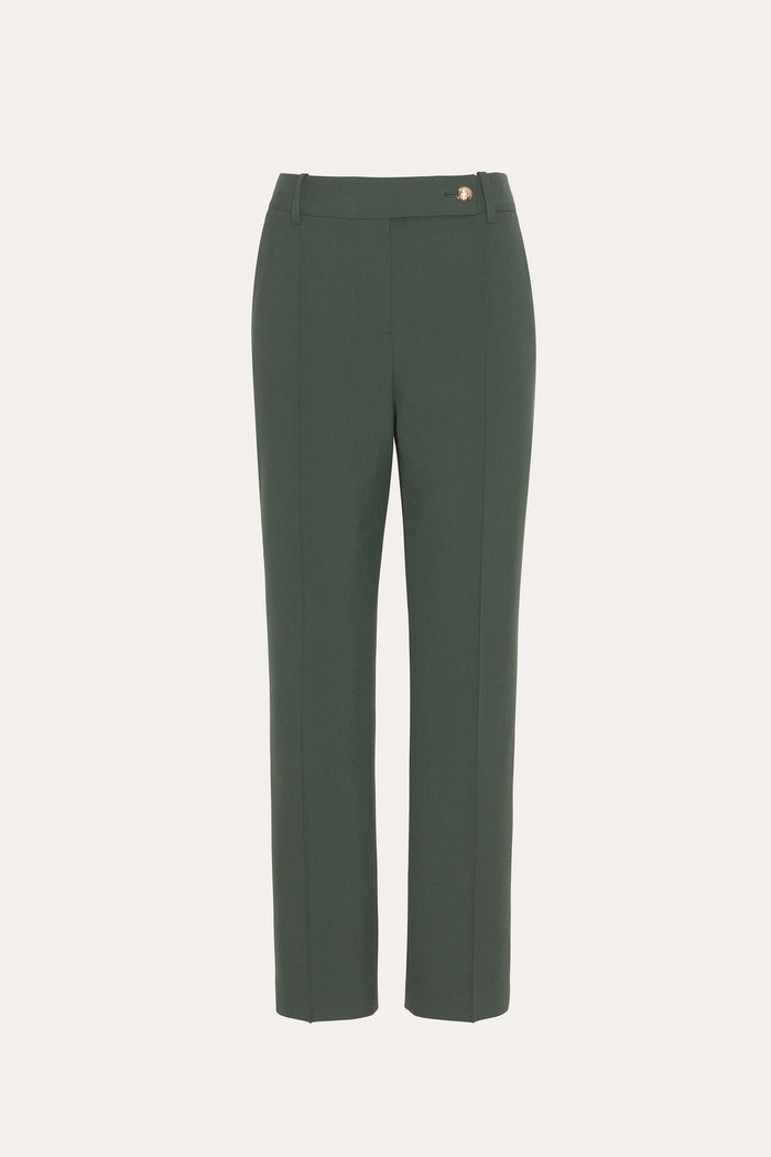 elie tahari Jasmine Cigarette Pant DARK WILLOW