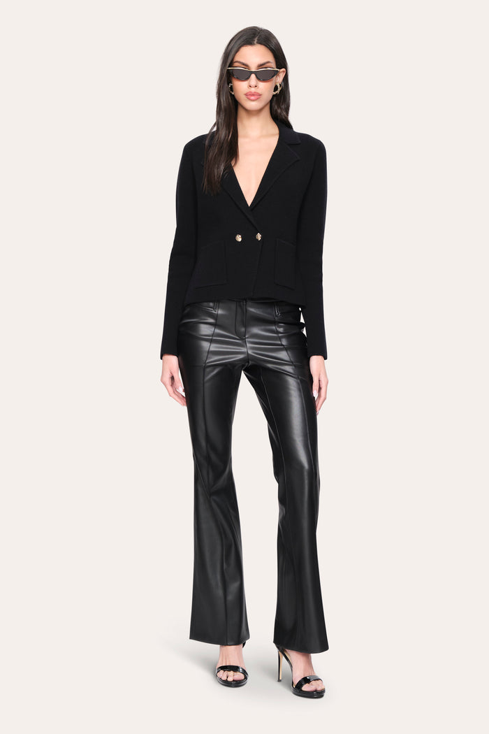 Elie Tahari Lily Knit Jacket BLACK