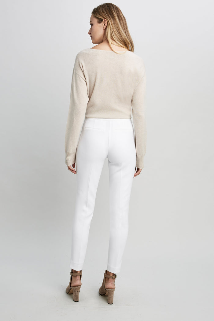 Elie Tahari Marcia Pant Optic White