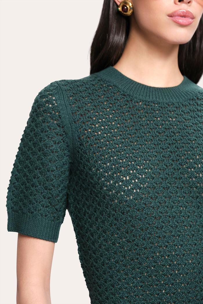 Elie Tahari Maya Wool Sweater DARK WILLOW