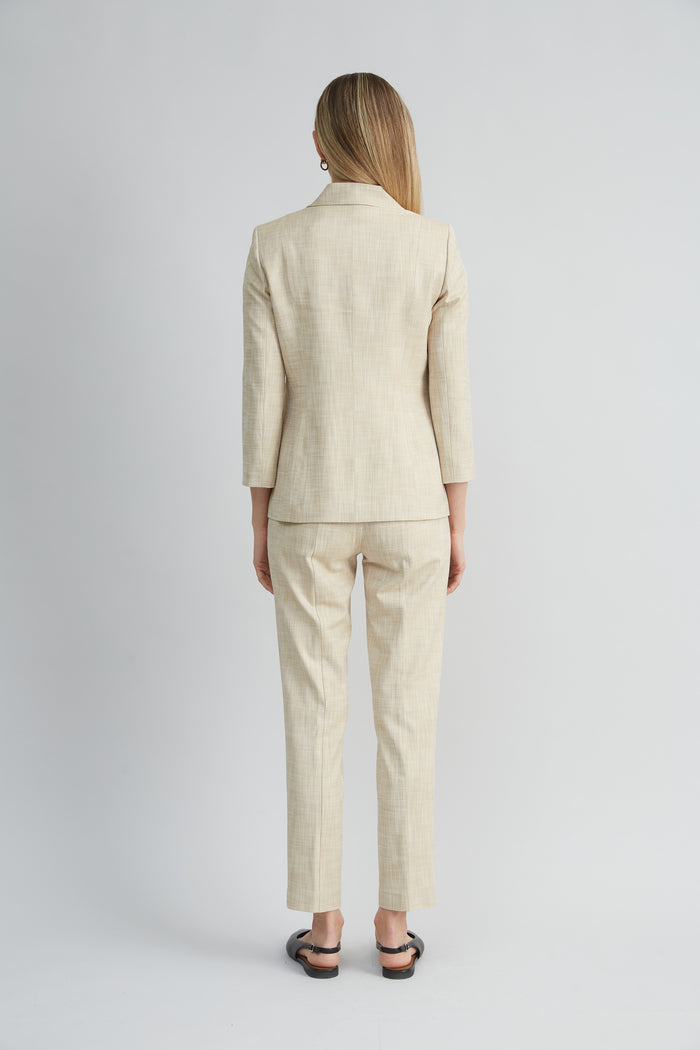 Elie Tahari Mélange Blazer CASHEW MELANGE