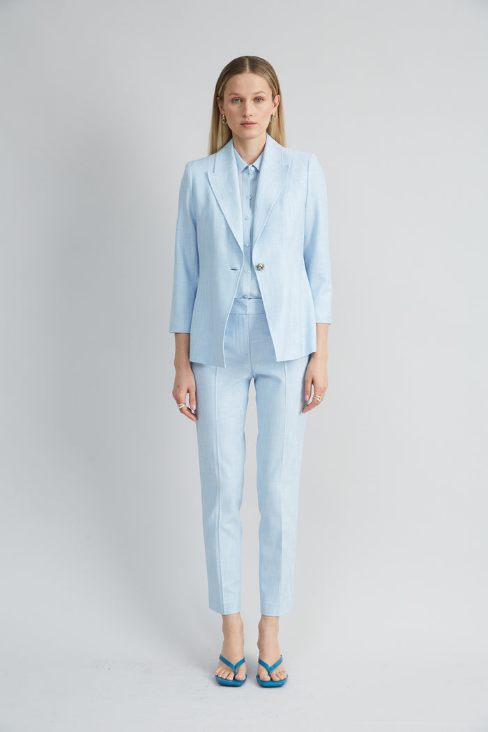 Elie Tahari Mélange Blazer MIST BLUE