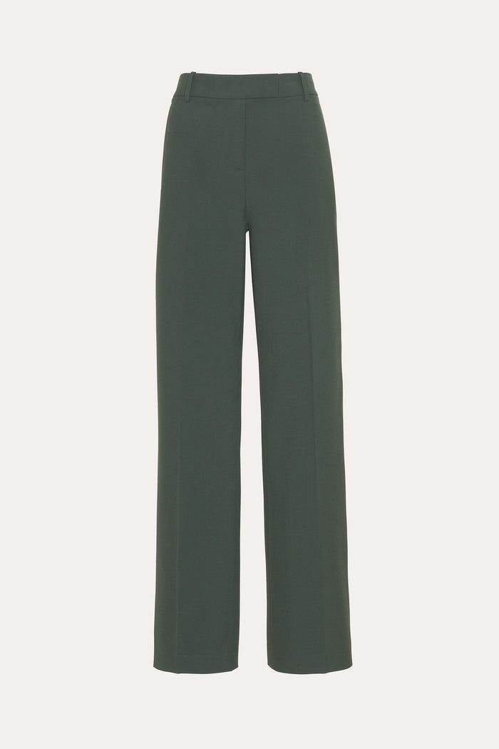 elie tahari Mia Wide Pant DARK WILLOW