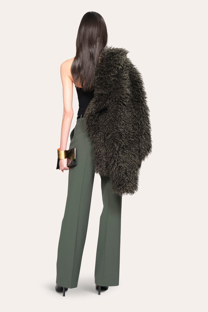 Elie Tahari Mia Wide Pant DARK WILLOW