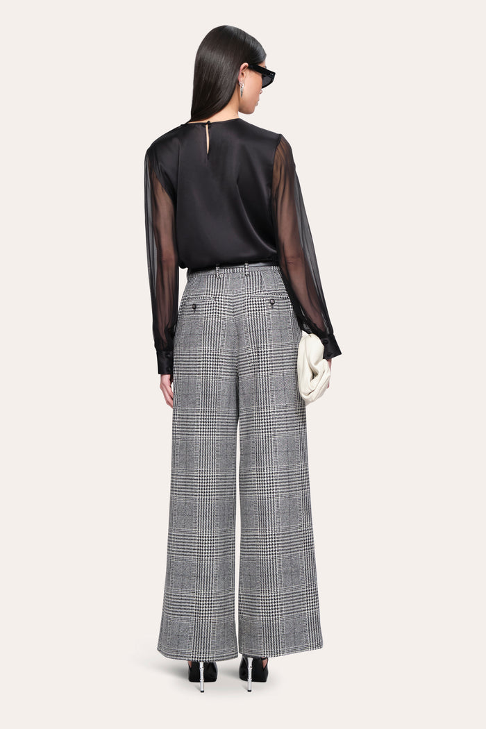 Elie Tahari Olivia Silk Blouse BLACK