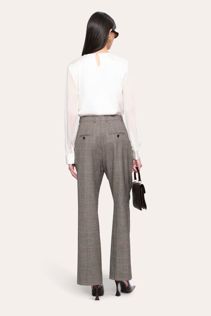 Elie Tahari Olivia Silk Blouse FRESH PEARL