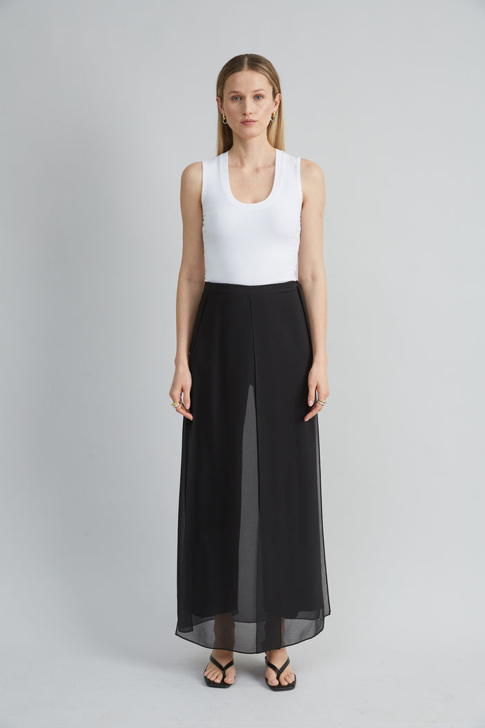 Elie Tahari Overlay Pant BLACK