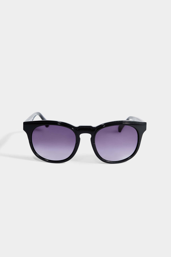 elie tahari Round Acetate Sunglasses Ox