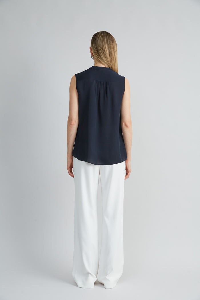 Elie Tahari Silk Chain Shirt STARGAZER