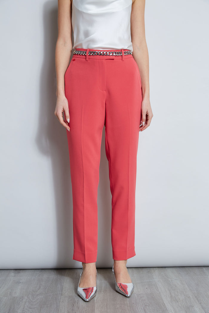 elie tahari Slim Slit Pant WONDER WHEEL