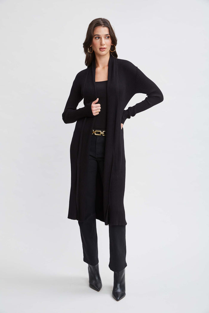 elie tahari T-Tahari Cardigan BLACK