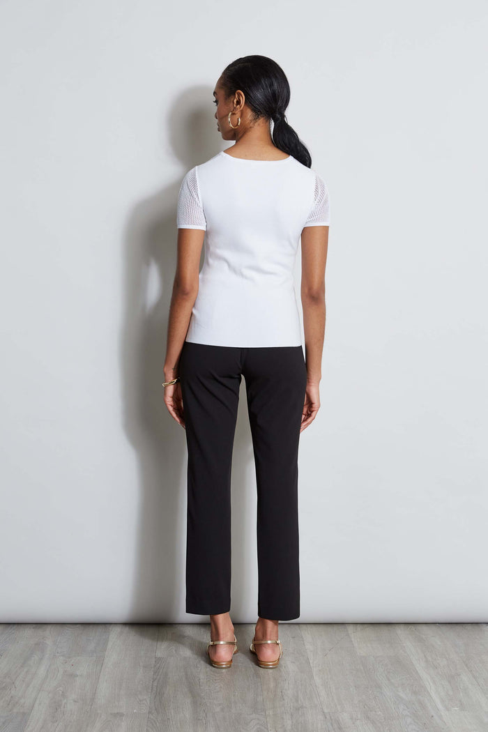 Elie Tahari T-Tahari Contour Legging BLACK