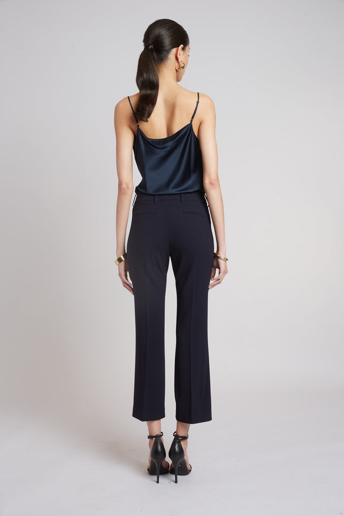 Elie Tahari Tailored Fit & Flare Pant STARGAZER