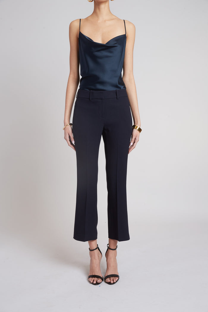 elie tahari Tailored Fit & Flare Pant STARGAZER