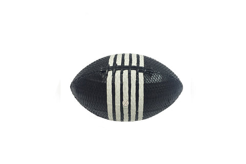 elisabeth weinstock America Football Black Italian Watersnake w/ White Stripes