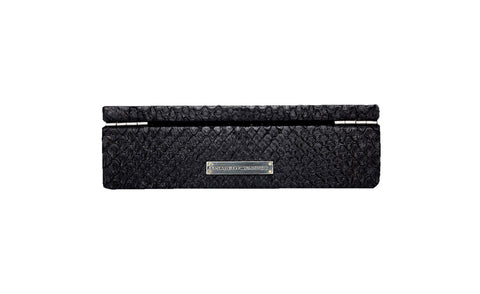 elisabeth weinstock Manchester Cufflink or Jewelry Box Matte Black Boa
