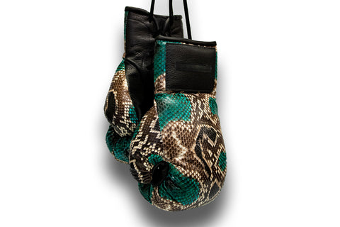 elisabeth weinstock Manila Boxing Gloves Gemstone Snakeskin